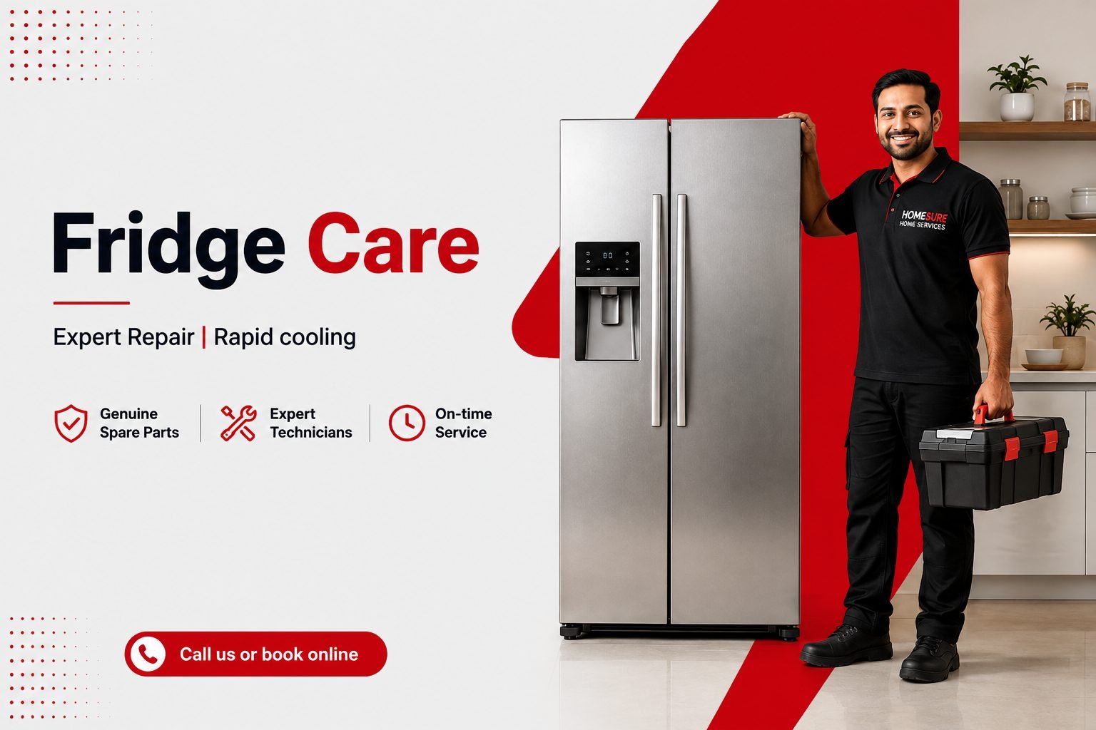 Refrigerator repair service